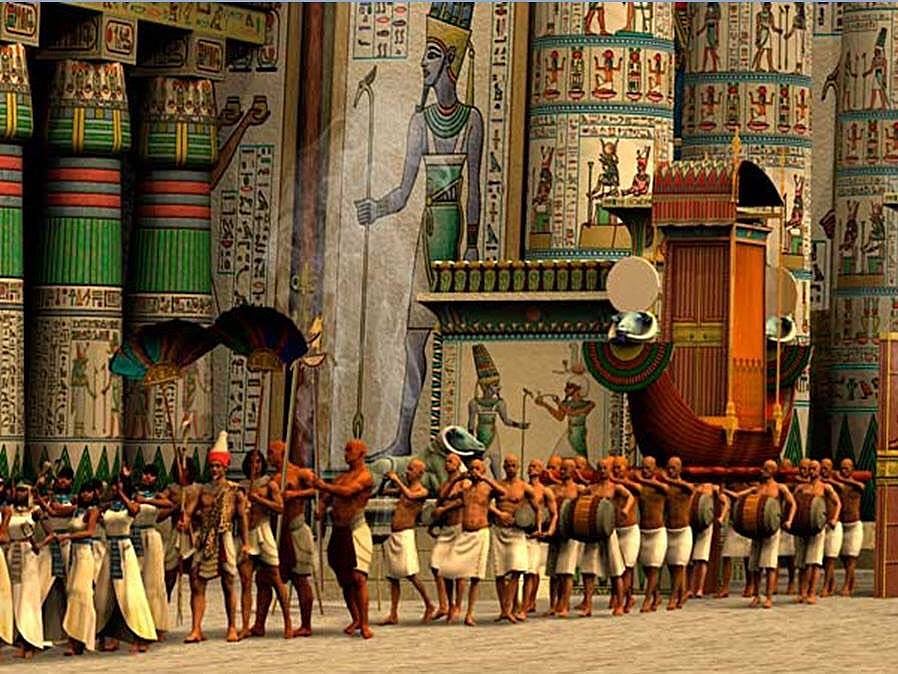 A historical imagination of the Opet festival