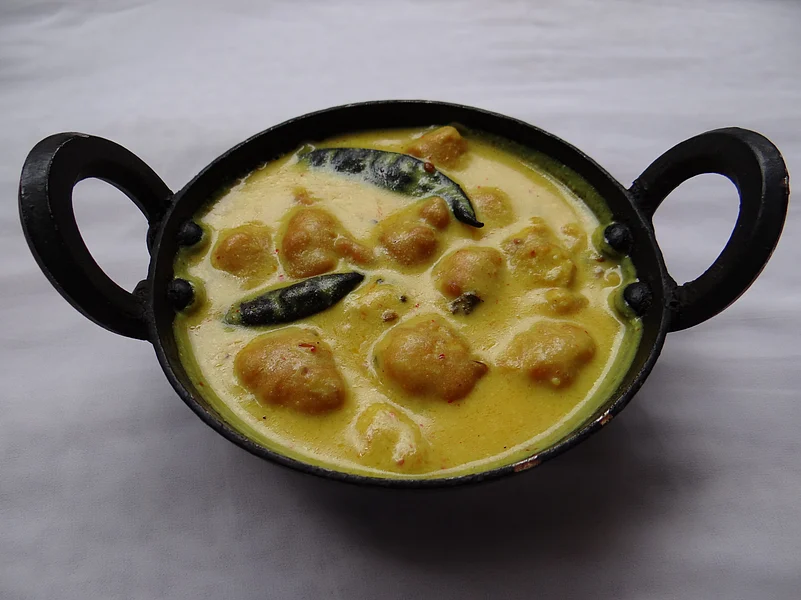 Kadhi with badi in Bihar