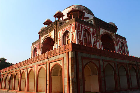Half restored tomb of Abdul Rahim