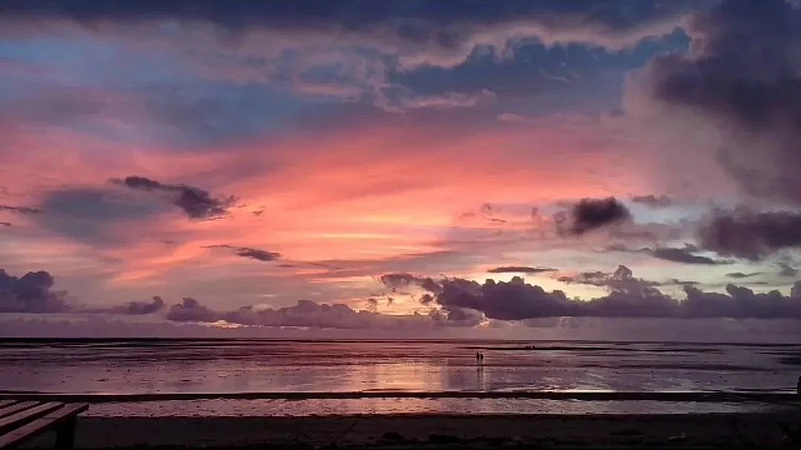 Bordi Beach is half an hours drive from Dhanu, which too is marked by the presence of Casuarina trees, coconut groves, and Chikoo Orchards