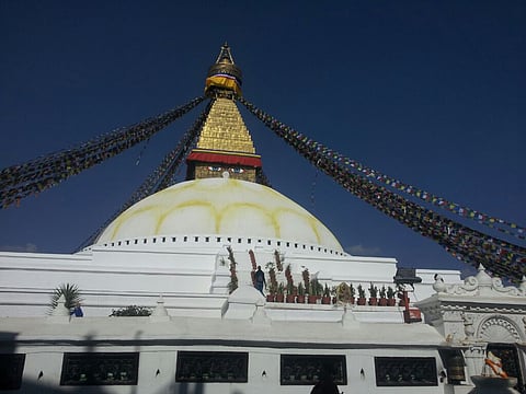 Baudhanath is one of the largest stupas in the world