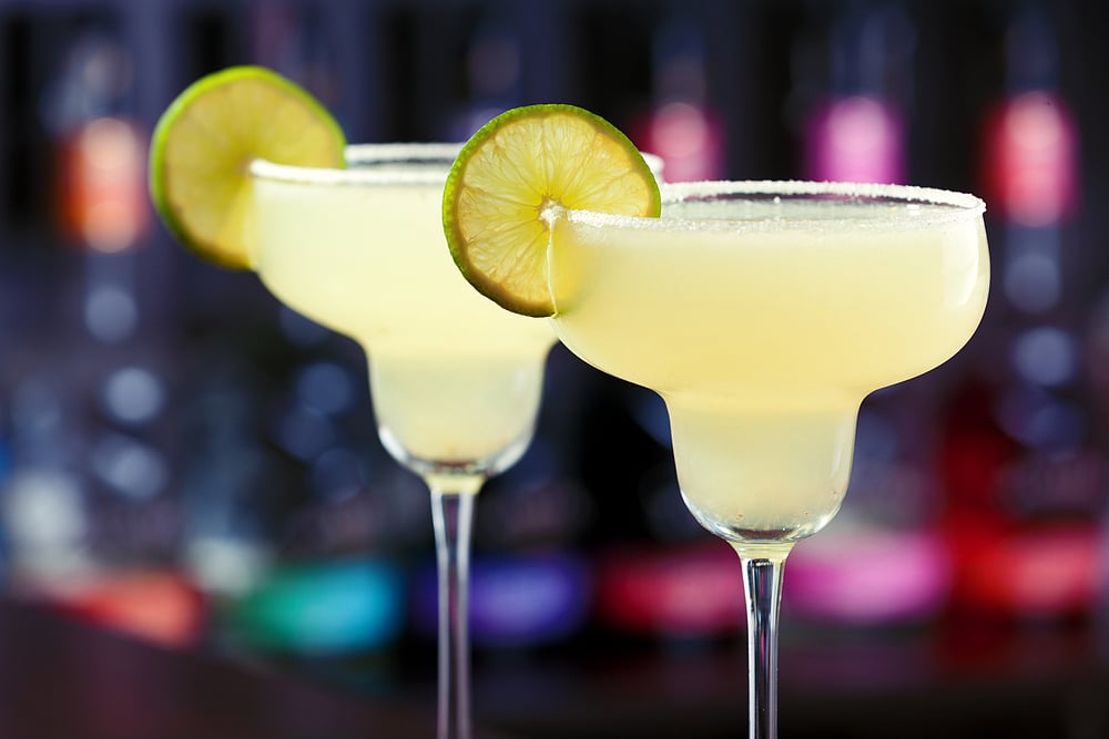 The Margarita glass is as iconic as the cocktails