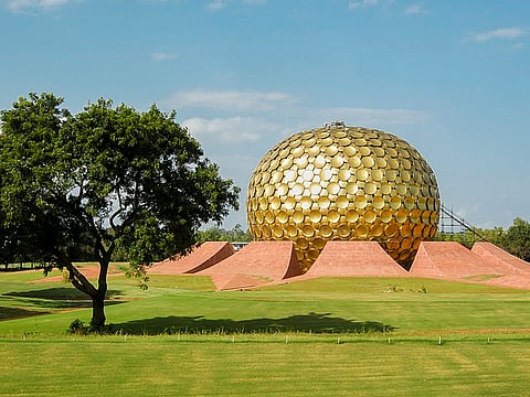 The Matrimandir structure