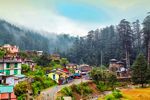 Jageshwar Temple and the nearby vicinity, Almora
