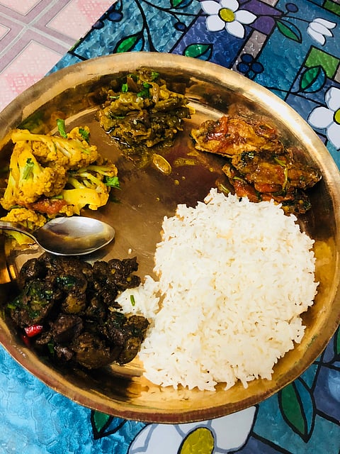 A Sikkimese platter