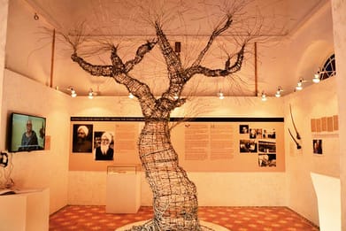 The Partition Museum : The Tree of Hope inside Amritsars Partition Museum