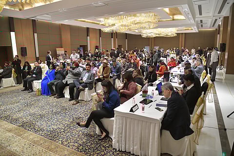 Gathering at the India Roadshow event in Delhi