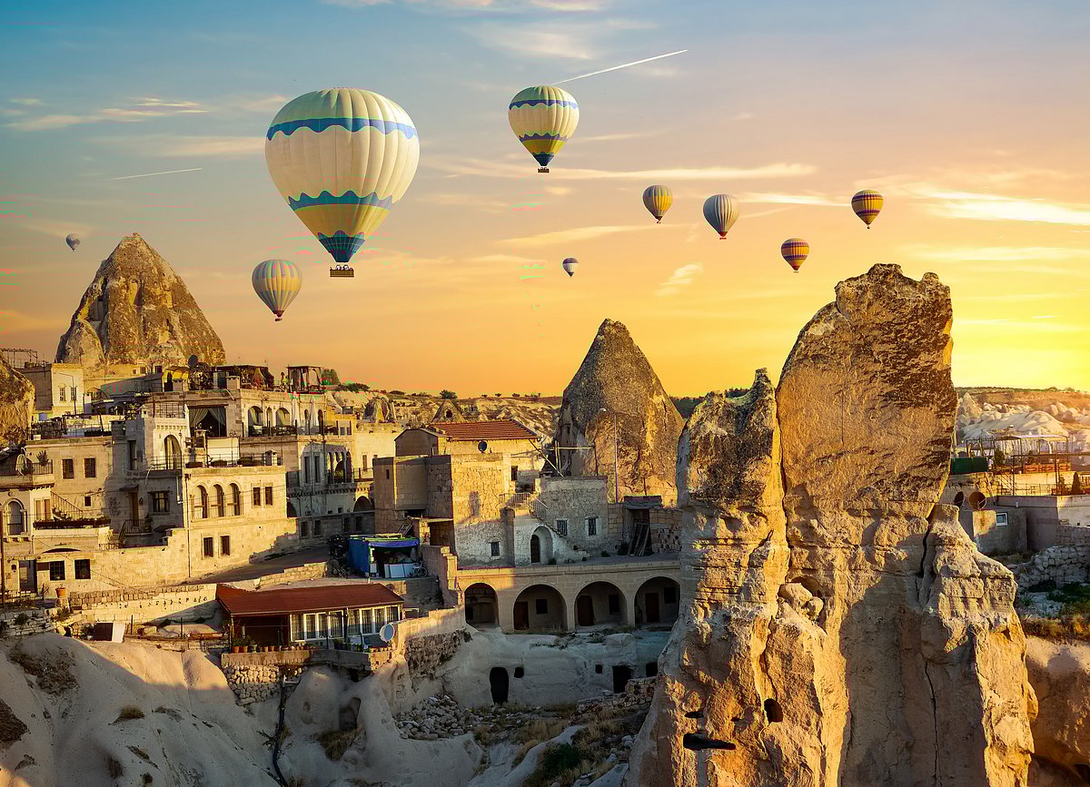 Shutterstock.com : Enjoy a stay at one of the popular Cappadocia cave hotels