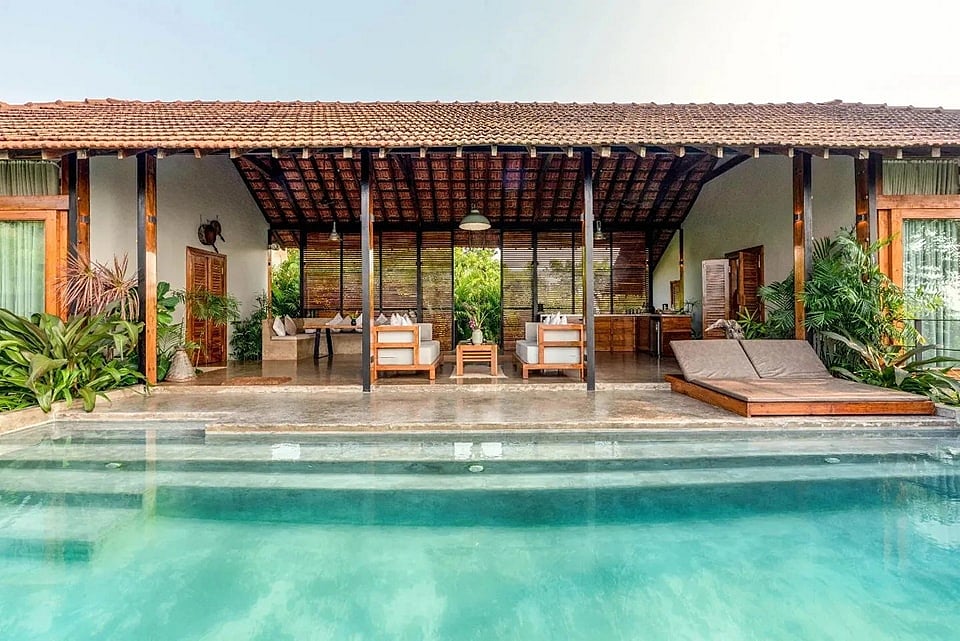Luxury at poolside villas in Sindhudurg