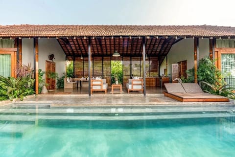 Luxury at poolside villas in Sindhudurg
