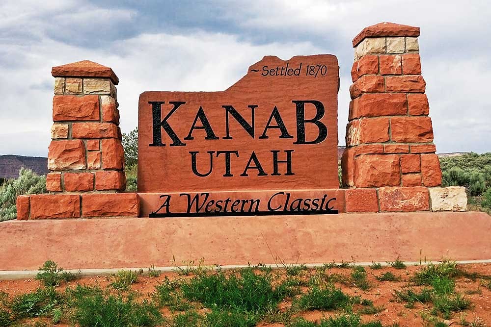 In Kanab, one can explore 
the national parks and canyons of southern Utah