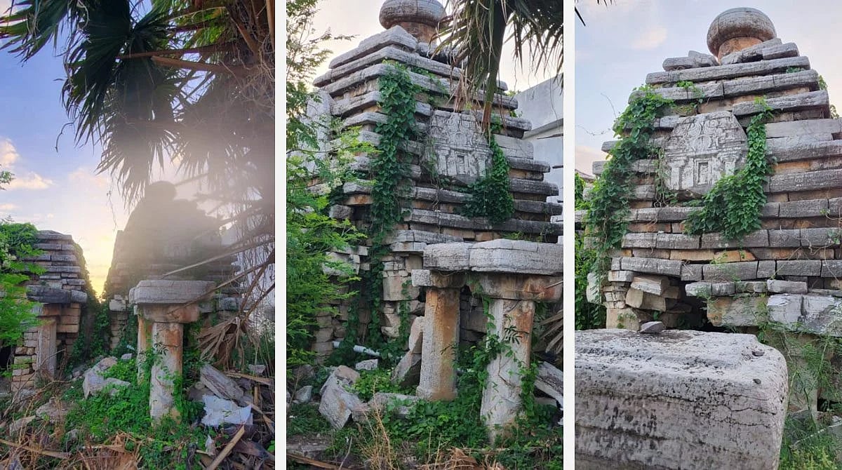 The team said the ancient temples feature unique architectural designs 