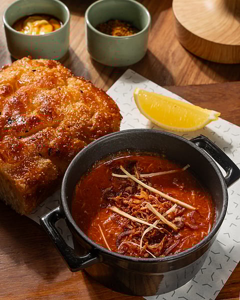 Nihari Featuring Foccacia