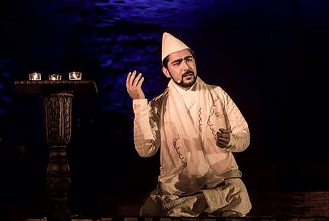 A Dastangoi performance by Syed Sahil Agha 
