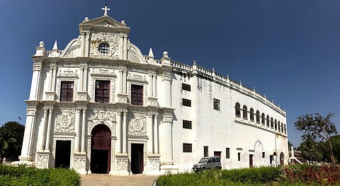 St Paul's Church in Diu is considered to be the most elaborate of all the Portuguese churches in India
