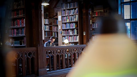 Gladstone’s Library is not just a hotel with a library theme, but a library where you can even spend the night