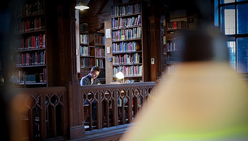 Gladstone’s Library is not just a hotel with a library theme, but a library where you can even spend the night