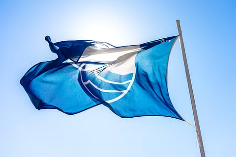 The Blue Flag certification symbol