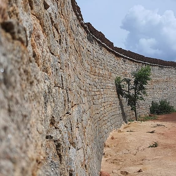 The walls of Chikkajala Fort