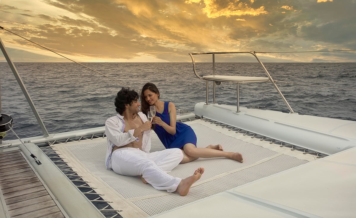 Enjoy a private catamaran cruise