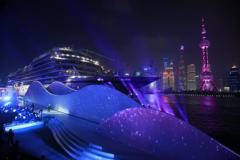 Viking ship at Shanghai