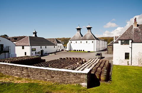Ardbeg distillery on Islay