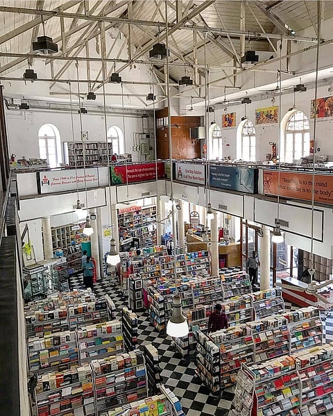 Bookstore's interior