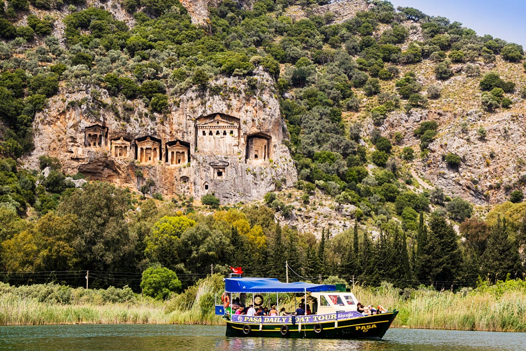 Dalyan Lycian Rock Tombs
