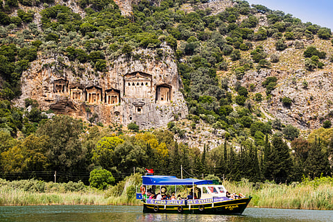 Dalyan Lycian Rock Tombs