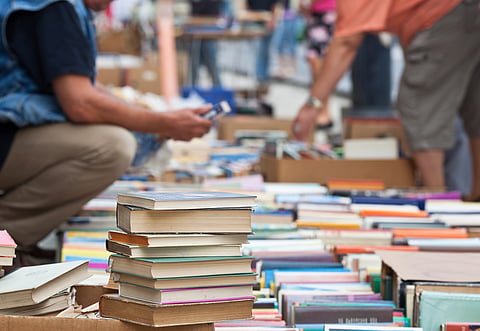 Imagine loading up a box full of books for a fixed price