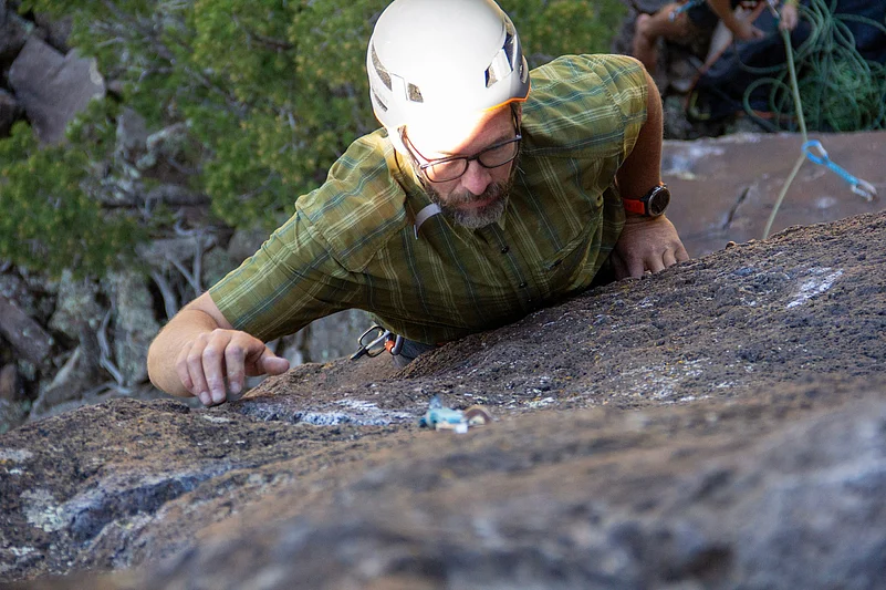 Kieran Corrigan on an adventure