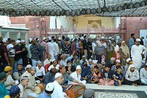 A qawwali evening at Nizamuddin Dargah