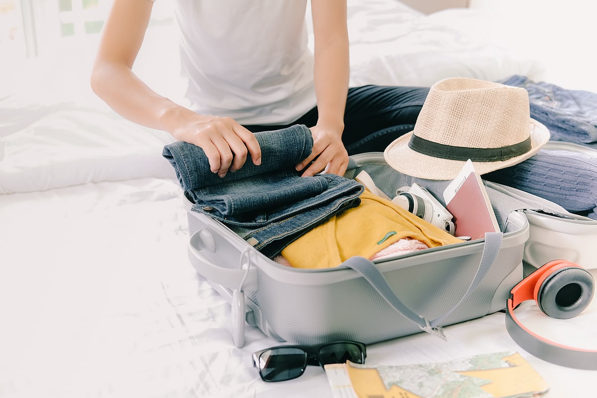 Shutterstock : Consider packing waterproof jackets, great shoes, and layers for warmth