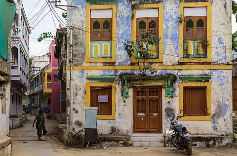 The quaint bylanes of Diu