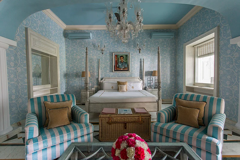 The Mountbatten Room at Raj Mahal Palace