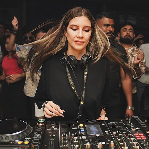 Ana Lilia at an event