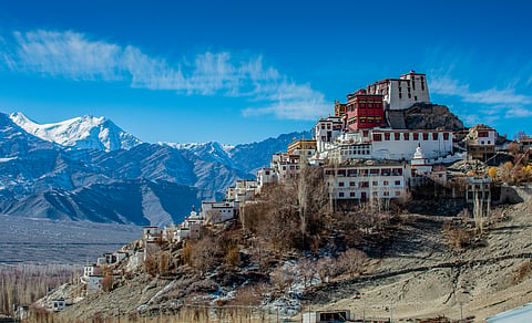 Thiksey Monastery, Leh