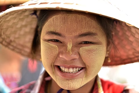 In Myanmar, people use a paste of ground bark called 'thanaka' to protect their skin from sun exposure