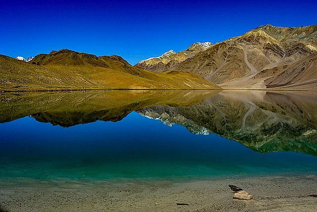 Chandra Taal Lake in the Spiti Valley