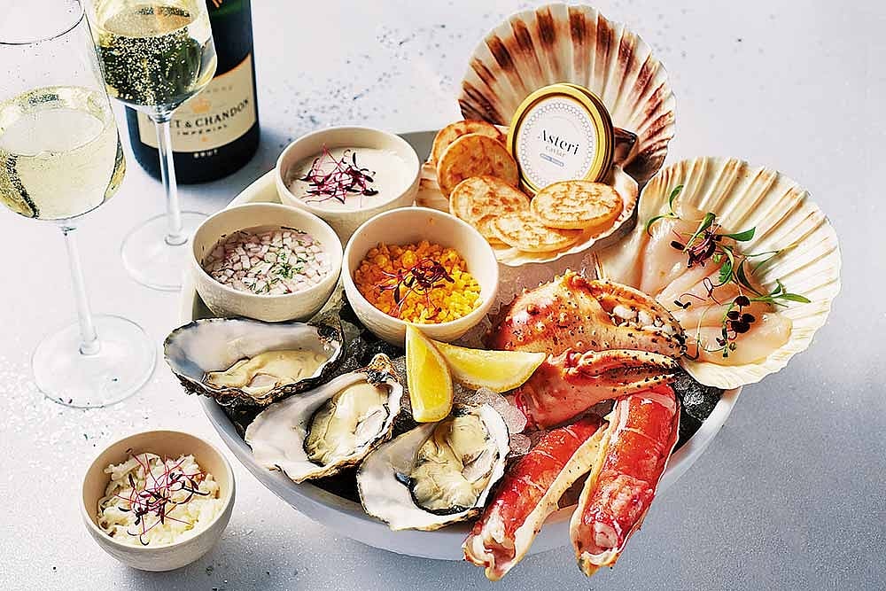 Taste the freshest seafood at Estiatorio Milos by Costas Spiliadi