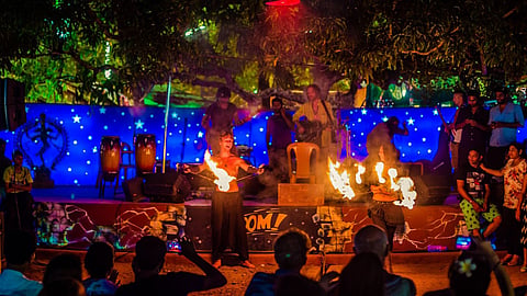 The Saturday Night Market Arpora stands out as a quintessential spot to experience Goa's exuberant nightlife and entertainment
