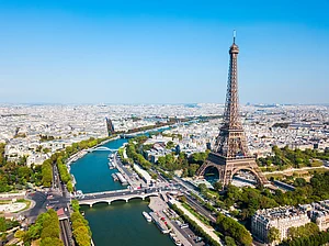 saiko3p/Shutterstock : Eiffel Tower on the Champ de Mars in Paris, France