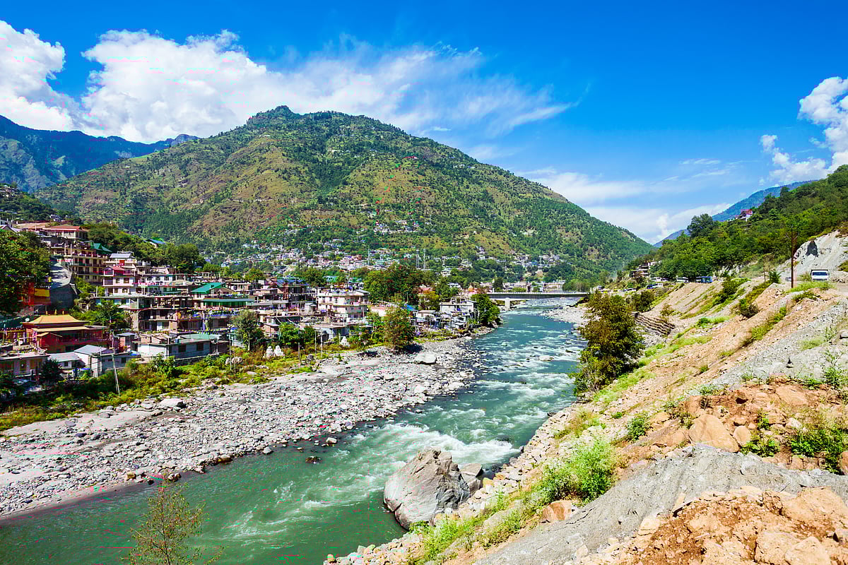 Kullu is is located on the banks of the Beas River