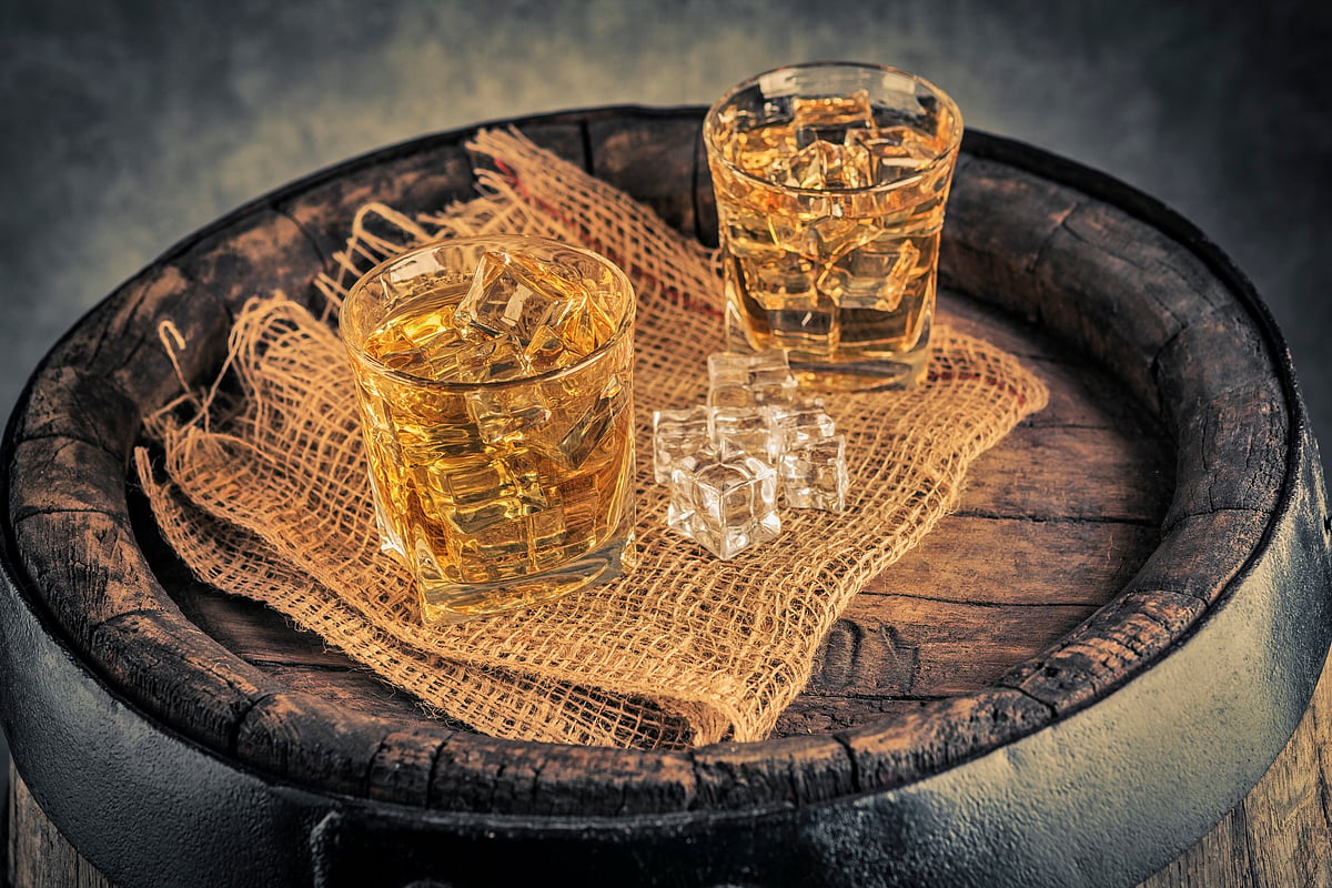 Two glasses of whisky