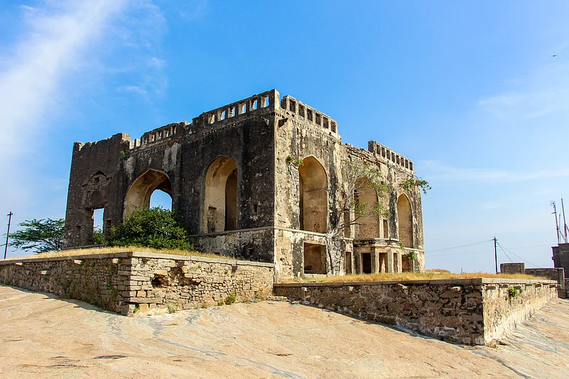 Bhongir Fort was built in the 10th century