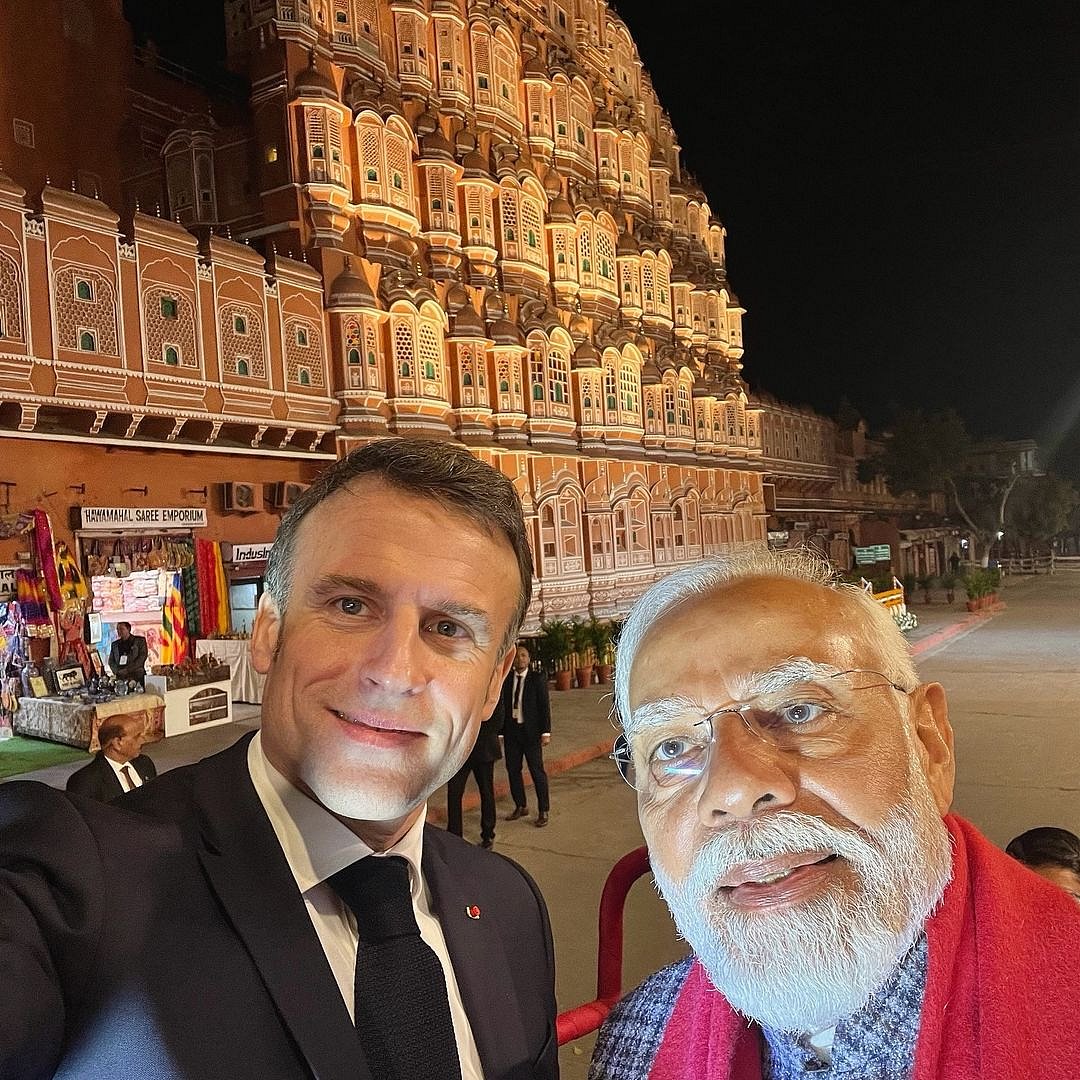Emmanuel Macron visits Rajasthan