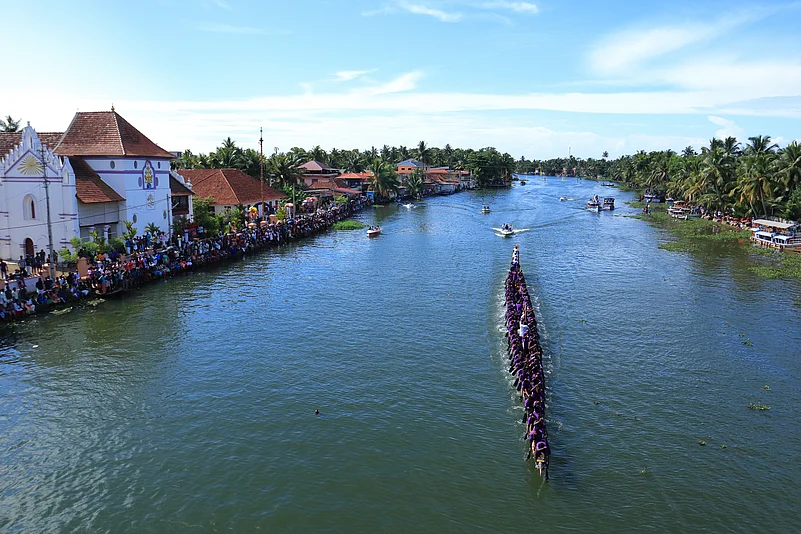 The Champakkulam Boat Race is a state-wide boat race