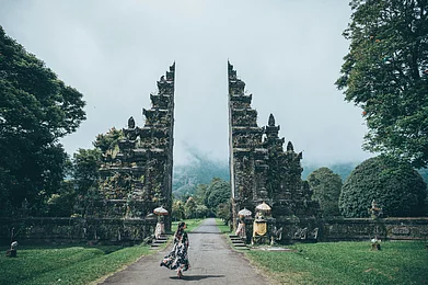 Unsplash : Bali is a popular tourist destination