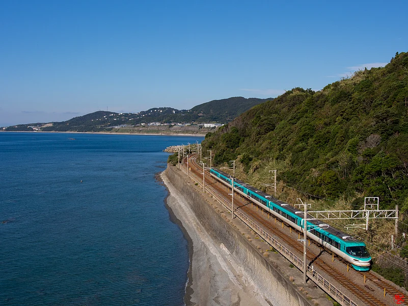 The Kuroshio limited express train operated by JR West