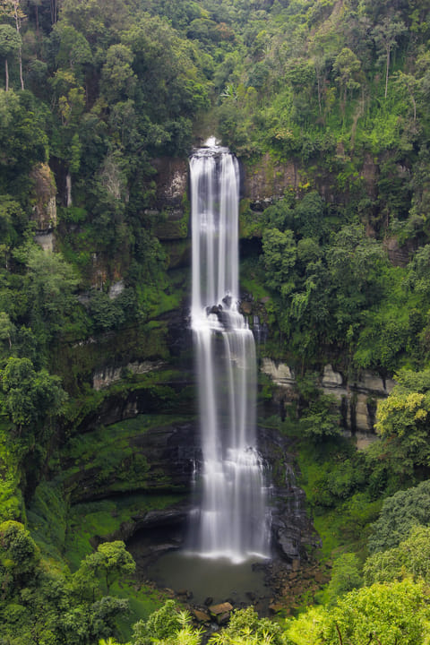 View of the Vantawng Waterfalls